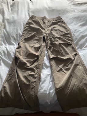 Joe Fresh Men's Wide-Leg Pants in Taupe Brown